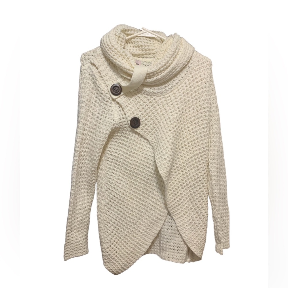 Anthropologie Oliver by‎ escio size small, white sweater
